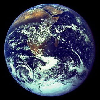 The most famous photograph of all time. NASA's Full Earth. Taken in December 1972  during the Apollo 17 voyage to the Taurus-Littrow region of the Moon.
